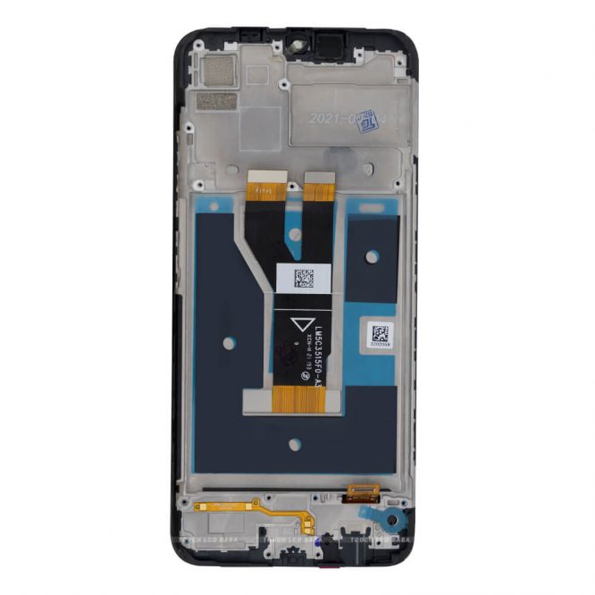 Realme C Display And Touch Screen Glass Replacement With Middle Frame