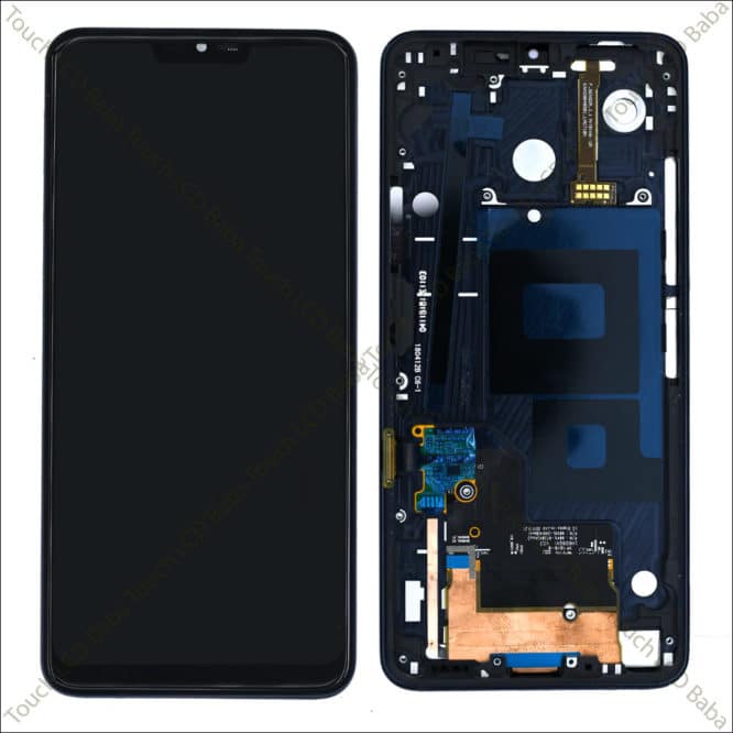 LG G7 ThinQ Display and Touch Screen Glass Combo Replacement LMG710EAW ...