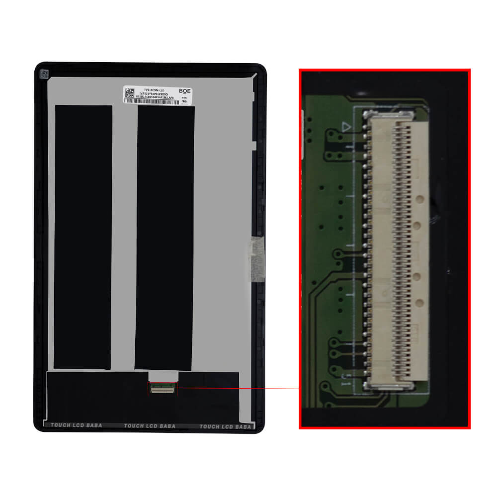 Bayjebu Parts for Lenovo Tab P11 Plus TB-J606 TB-J606F TB-J606N Touch LCD  Screen Module SD18C86504