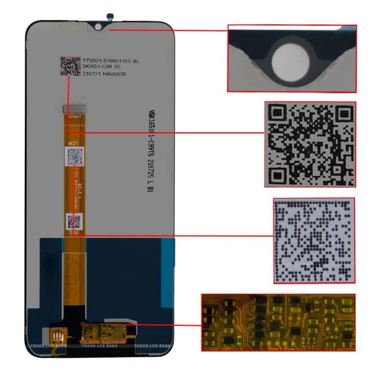 realme c25y display